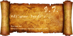Vágner Teréz névjegykártya